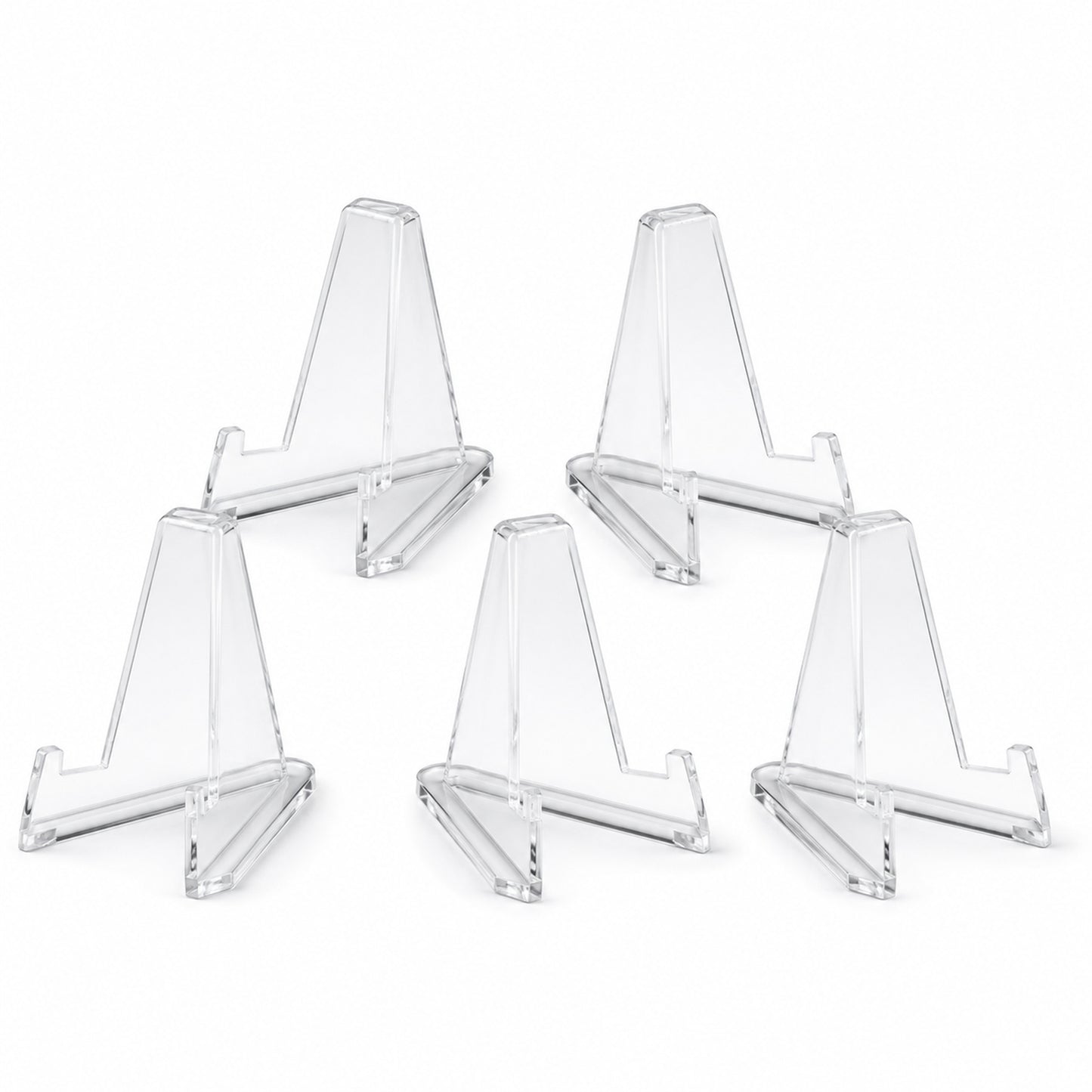 Acrylic Card Display Stand Set 5 Piece